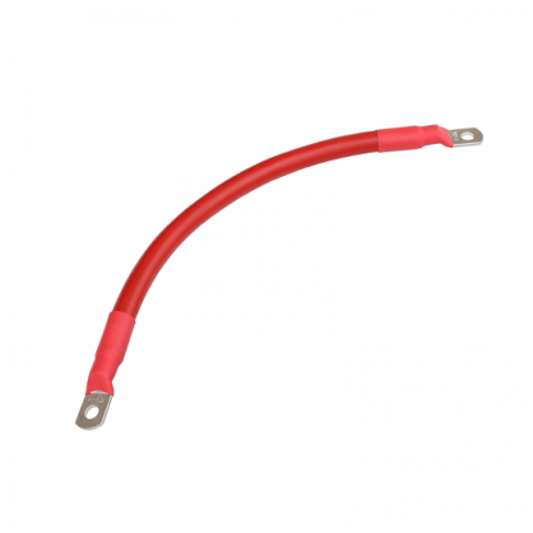 30cm 70mm2 heavy duty red battery cable link with eyelets to connect batteries 