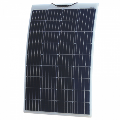 120W Reinforced semi-flexible solar panel with a durable ETFE coating
