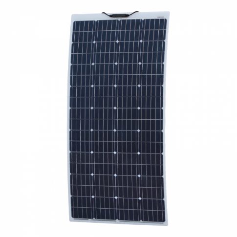 160W Reinforced semi-flexible solar panel with a durable ETFE coating