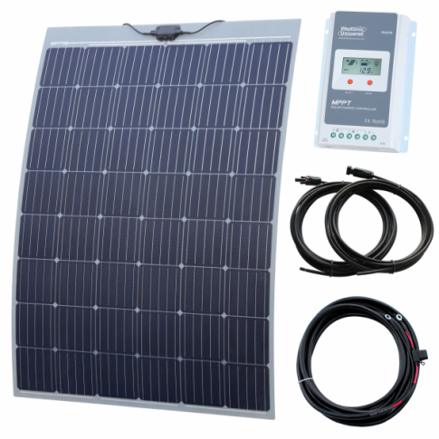 230W semi-flexible solar charging kit with Austrian textured fibreglass solar panel
