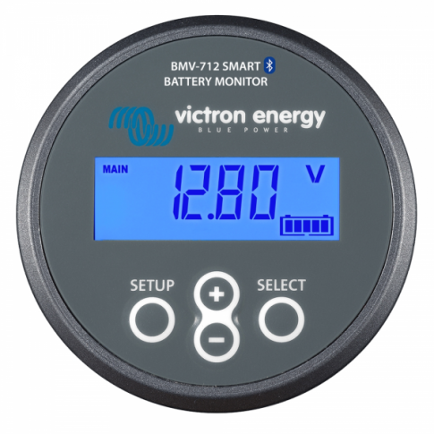 Victron 500A 12V/24V/48V Smart Battery Monitor with Inbuilt Bluetooth BMV-712