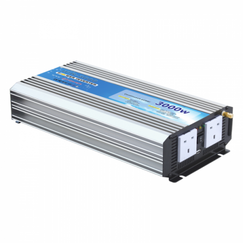 3000W 12V pure sine wave power inverter with On/Off remote control
