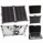 100W 12V folding solar charging kit for camper, caravan, boat or any other 12V system