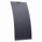 160W black reinforced semi-flexible solar panel with a durable ETFE coating