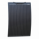 60W black semi-flexible fibreglass solar panel with durable ETFE coating