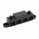 250A 48V black 4 way nickel coated brass busbar with cover and M8 terminals