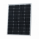 100W 12V bi-facial monocrystalline solar panel with 60cm cable