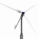 3000W 48V wind turbine charging kit with 3 blades, MPPT charge controller and dump load, for charging 48V batteries