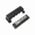 600A 12V/24V/48V black nickel plated busbar with 4 x M10 terminals and cover