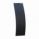 80W black ultra-narrow semi-flexible fibreglass solar panel with durable ETFE coating
