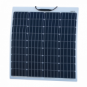 80W Reinforced semi-flexible solar panel with a durable ETFE coating