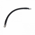 30cm 50mm2 heavy duty black battery cable link with eyelets to connect batteries 