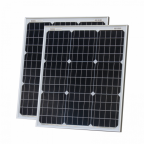 100W (50W+50W) solar panels with 2 x 5m cable