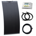 160W 12V Semi-flexible solar charging kit
