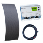 DISCOUNTED 270W 12V/24V Semi-flexible solar charging kit for boats, campervans and motorhomes