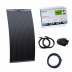 DISCOUNTED 160W 12V/24V Semi-flexible solar charging kit for boats, campervans and motorhomes