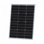 80W 12V monocrystalline solar panel with 90cm cable